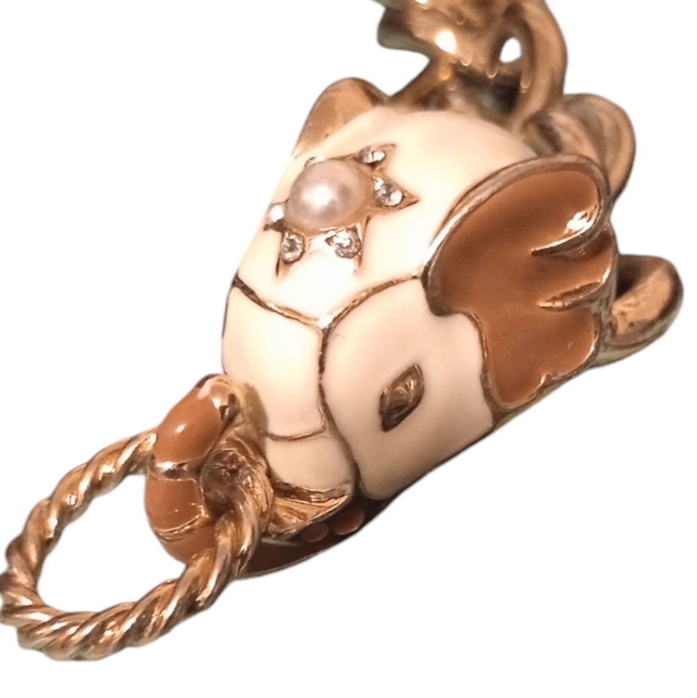 New Gold Toned Elephant Bracelet